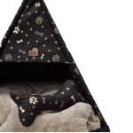 TeePee stan Golden dog 87 x 87 x 118 cm - L zlaté labky